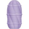 Сиреневый мастурбатор-яйцо Smooth Stripes