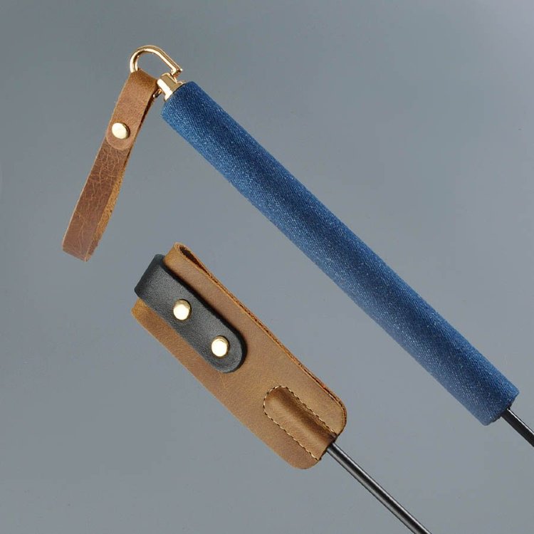 Стек «Дикий Запад» с джинсовой ручкой - 60 см.