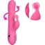 Розовый вибратор-кролик с волновым движением ствола Santa Barbara Surfer - 24 см.  Цена 15 663 руб. - Розовый вибратор-кролик с волновым движением ствола Santa Barbara Surfer - 24 см.