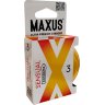 Презервативы анатомической формы Maxus Sensual - 3 шт.