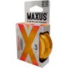 Презервативы анатомической формы Maxus Sensual - 3 шт.