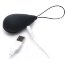 Черное виброяйцо с пультом ДУ 10X Silicone Vibrating Egg - Черное виброяйцо с пультом ДУ 10X Silicone Vibrating Egg