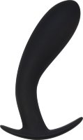 Чёрная анальная пробка Strong Force Anal Plug - 13,5 см.