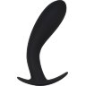 Чёрная анальная пробка Strong Force Anal Plug - 13,5 см.