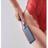 Черная кожаная шлепалка SitaBlack - 30 см.