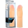 Телесная насадка-удлинитель на пенис PERFORMANCE 1.5INCH COCK XTENDER - 16 см.
