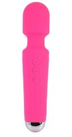 Розовый жезловый вибратор Wacko Touch Massager - 20,3 см.
