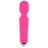 Розовый жезловый вибратор Wacko Touch Massager - 20,3 см.