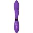 Фиолетовый вибратор Gina с клиторальным отростком - 20 см.  Цена 2 705 руб. - Фиолетовый вибратор Gina с клиторальным отростком - 20 см.