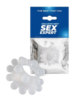 Эластичное эрекционное кольцо с двумя рядами шариков  Цена 422 руб. Эрекционное кольцо для пениса усиливает эрекцию, повышает чувствительность и продлевает интимную близость. Шарики на поверхности изделия дарят партнёрше потрясающие эротические ощущения. Интимный аксессуар изготовлен из эластичного материала. Хорошо тянется. Подходит для половых членов разных размеров. Внутренний диаметр - 2 см. Страна: Китай. Материал: силикон.