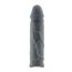 Серая удлиняющая насадка на пенис Large - 18 см. - Серая удлиняющая насадка на пенис Large - 18 см.