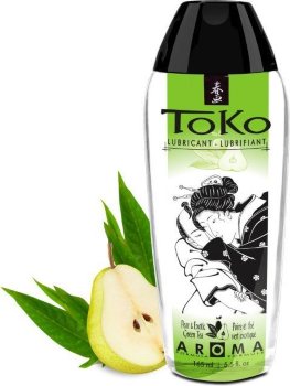 Интимный гель TOKO Pear Exotic Green Tea с ароматом груши и зеленого чая - 165 мл.