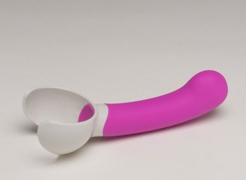 Розовая насадка Reach для массажёра Revel Body - 14 см.