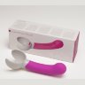 Розовая насадка Reach для массажёра Revel Body - 14 см.