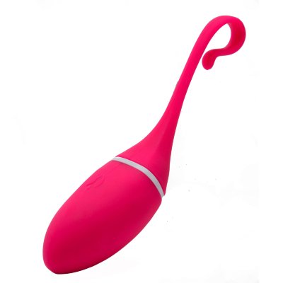 Розовый тренажер Кегеля с вибрацией Irena I App Controlled VIbrator Длина: 16 см. Диаметр: 3.3 см. Вибромассажер, управляемый со смартфона (iPhone и Android), из силикона розового цвета. Массажер водонепроницаемый, имеет перезаряжаемую литиевую батарею. Имеет функцию видеочата, может управляться удаленно. Поддерживает два режима управления - со смартфона и обычный, с кнопки управления. Снабжен мощным, но при это тихим мотором. Вы можете полностью персонализировать режим вибрации - просто нарисуйте ее на экране, и умный вибромассажер будет следовать заданному новому режиму. Время полной зарядки - 80 минут, обеспечивающее непрерывное использование в течение 4 часов. По умолчанию в умном вибраторе заложено 10 режимов вибрации, однако, через приложение вы можете добавить необходимое количество уникальных режимов стимуляции. Рабочая длина - 7,5 см. Страна: Китай. Материал: силикон. Батарейки: встроенный аккумулятор.