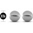 Серебристые вагинальные шарики Gleam Stainless Steel Kegel Balls - Серебристые вагинальные шарики Gleam Stainless Steel Kegel Balls