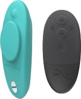 Аквамариновый вибратор в трусики We-Vibe Moxie+