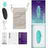 Аквамариновый вибратор в трусики We-Vibe Moxie+