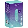 Аквамариновый вибратор в трусики We-Vibe Moxie+