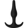 Чёрная анальная пробка Starter - 10,5 см.