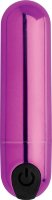 Лиловая вибропуля 10X Rechargeable Vibrating Metallic Bullet