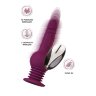 Фиолетовая мини-машина для секса Striker с пультом ДУ - 23,5 см.