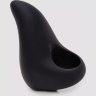 Черный вибратор на палец Sensation Rechargeable Finger Vibrator