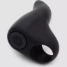 Черный вибратор на палец Sensation Rechargeable Finger Vibrator