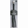 Черная плеть Easytoys Flogger With Metal Grip - 38 см.