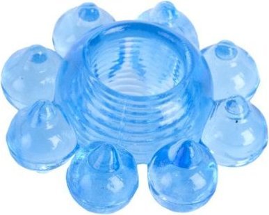 Голубая гелевая насадка-цветок