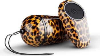 Леопардовое виброяйцо Maha с пультом ДУ