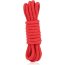 Красная хлопковая веревка для связывания - 3 м.  Цена 1 158 руб. - Красная хлопковая веревка для связывания - 3 м.
