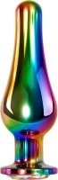 Радужная металлическая пробка Rainbow Metal Plug Large - 12,9 см.