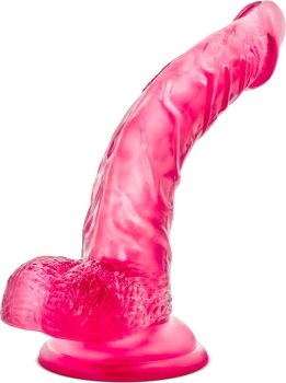 Розовый фаллоимитатор Sweet n Hard 7- 21,59 см.