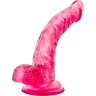 Розовый фаллоимитатор Sweet n Hard 7- 21,59 см.
