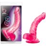 Розовый фаллоимитатор Sweet n Hard 7- 21,59 см.