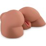Кофейный мастурбатор-полуторс Perfect Ass Masturbator