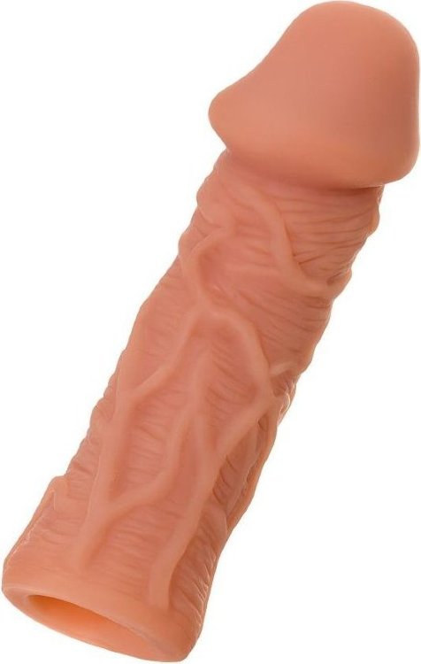 Насадка фаллического вида с венками Extreme Sleeve 005 S-size - 12,7 см.