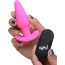 Розовая анальная вибропробка с пультом ДУ 21X Remote Control Vibrating Silicone Butt Plug - 10,4 см. - Розовая анальная вибропробка с пультом ДУ 21X Remote Control Vibrating Silicone Butt Plug - 10,4 см.