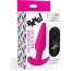Розовая анальная вибропробка с пультом ДУ 21X Remote Control Vibrating Silicone Butt Plug - 10,4 см. - Розовая анальная вибропробка с пультом ДУ 21X Remote Control Vibrating Silicone Butt Plug - 10,4 см.