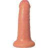 Телесный фаллоимитатор RealStick CALIBER - 14 см.