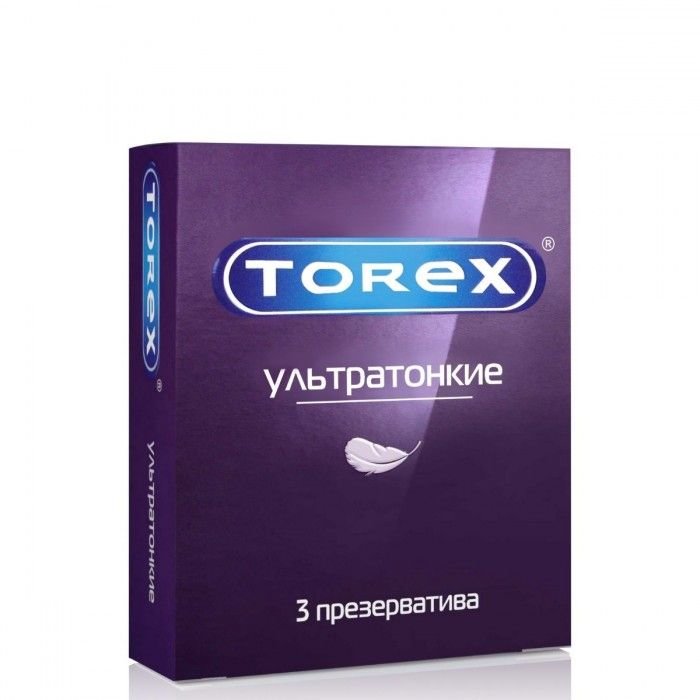Презервативы Torex Ультратонкие - 3 шт.