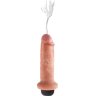 Фаллоимитатор с имитацией семяизвержения 6 Squirting Cock - 17,8 см.