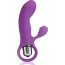 Фиолетовый вибромассажер COSMO с покрытым усиками клиторальным стимулятором  Цена 1 133 руб. - Фиолетовый вибромассажер COSMO с покрытым усиками клиторальным стимулятором