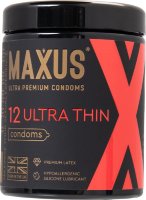 Ультратонкие презервативы MAXUS Ultra Thin - 12 шт.