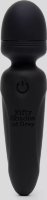 Черный мини-wand Sensation Rechargeable Mini Wand Vibrator - 10,1 см.
