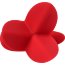 Красная силиконовая расширяющая анальная пробка Flower - 9 см.  Цена 1 402 руб. - Красная силиконовая расширяющая анальная пробка Flower - 9 см.