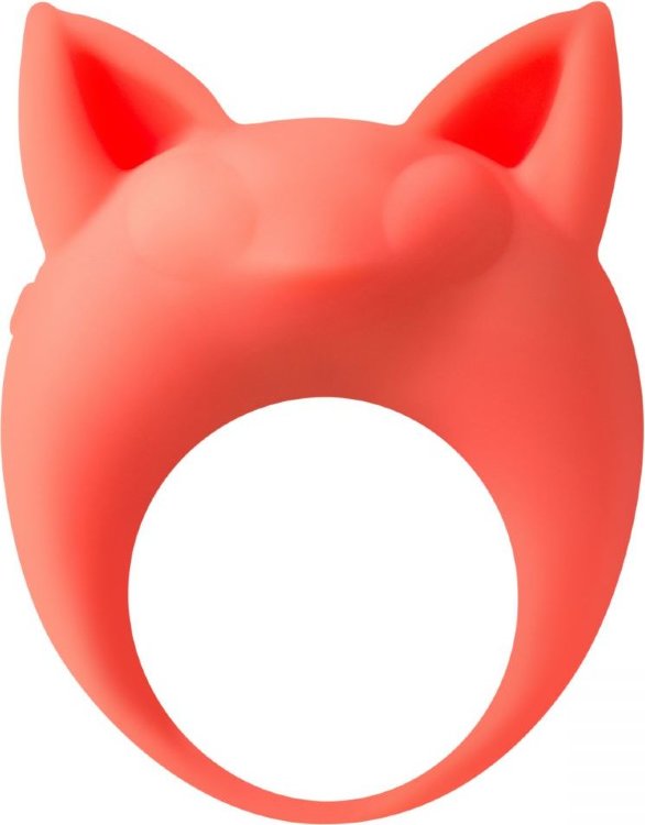 Оранжевое эрекционное кольцо Lemur Remi