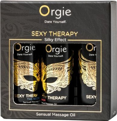 Набор массажных масел Sexy Therapy (3 флакона по 30 мл.) Компания Orgie создала мини-коллекцию масел Sexy Therapy Sensual Massage. Эта великолепная коллекция — это нечто большее, чем просто пробные продукты. Она идеально подходит для тех, кто хочет иметь немного масел Sexy Therapy и брать их с собой куда угодно! А для тех, кто ищет приятный маленький подарок, поиск окончен. Нанесите большое количество средства на нужную область. Для выполнения массажа используйте руки или собственное тело. Идеально подходит для продолжительного массажа, прелюдии. Разглаживание кожи, увлажнение и шелковистый эффект. The Secret: PARAFFINUM LIQUIDUM, PRUNUS AMYGDALUS DULCIS OIL, PARFUM, HELIANTHUS ANNUUS SEED OIL, OLEA EUROPAEA FRUIT OIL, PENTAERYTHRITYL TETRA-DI-T-BUTYL HYDROXYHYDROCINNAMATE, VITIS VINIFERA SEED OIL, LIMONENE, HEXYL CINNAMAL, LINALOOL, BENZYL SALICYLATE, ALPHA-ISOMETHYL IONONE, COUMARIN, CITRONELLOL, CITRAL, HYDROXYCITRONELLAL. Amor: PARAFFINUM LIQUIDUM, PRUNUS AMYGDALUS DULCIS OIL, PARFUM, HELIANTHUS ANNUUS SEED OIL, OLEA EUROPAEA FRUIT OIL, PENTAERYTHRITYL TETRA-DI-T-BUTYL HYDROXYHYDROCINNAMATE, VITIS VINIFERA SEED OIL. Aphrodisiac: PARAFFINUM LIQUIDUM, PRUNUS AMYGDALUS DULCIS OIL, PARFUM, HELIANTHUS ANNUUS SEED OIL, OLEA EUROPAEA FRUIT OIL, PENTAERYTHRITYL TETRA-DI-T-BUTYL HYDROXYHYDROCINNAMATE, VITIS VINIFERA SEED OIL, HYDROXYCITRONELLAL, LIMONENE. Страна: Португалия. Объем: 3 шт. по 30 мл.