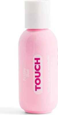 Массажное масло Friday Bae Touch - 50 мл.  Цена 5 012 руб. Friday Bae Touch - массажное масло, которое подарит вам долгое и незабываемое наслаждение. Оно подходит как для тела, так и для слизистых, поэтому после горячих ласк смело переходите к любви, не отвлекаясь на мелочи. Средство создано из 6 органических натуральных масел с легким ароматом сладкого миндаля. Не совместимо с презервативами из латекса! Sesamum Indicum Seed Oil, Cocos Nucifera Oil, Decyl Oleate, Linum Usitatissimum Seed Oil, Macadamia Ternifolia Seed Oil, Prunus Amygdalus Dulcis Oil, Simmondsia Chinensis Seed Oil, Tocopherol, Helianthus Annuus Seed Oil, Aroma, Hydrogenated Palm Glycerides Citrate. Страна: Франция. Объем: 50 мл.